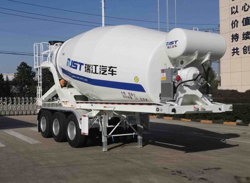 瑞江牌8.5米32.2吨3轴混凝土搅拌运输半挂车(WL9400GJBZL)