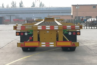 中顺广信牌HGX9350TJZ集装箱运输半挂车公告图片