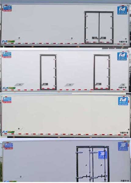 康飞牌KFT5189XLC60冷藏车公告图片