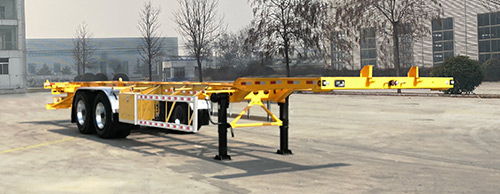 中顺广信牌13.3米31.3吨2轴集装箱运输半挂车(HGX9351TJZE)