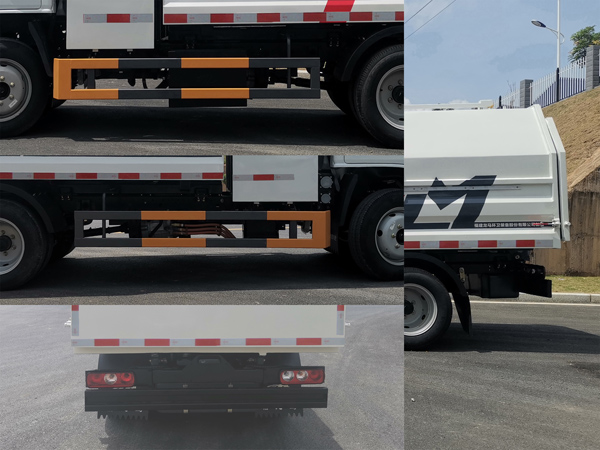 福龍馬牌FLM5040ZDJNJBEV純電動壓縮式對接垃圾車公告圖片