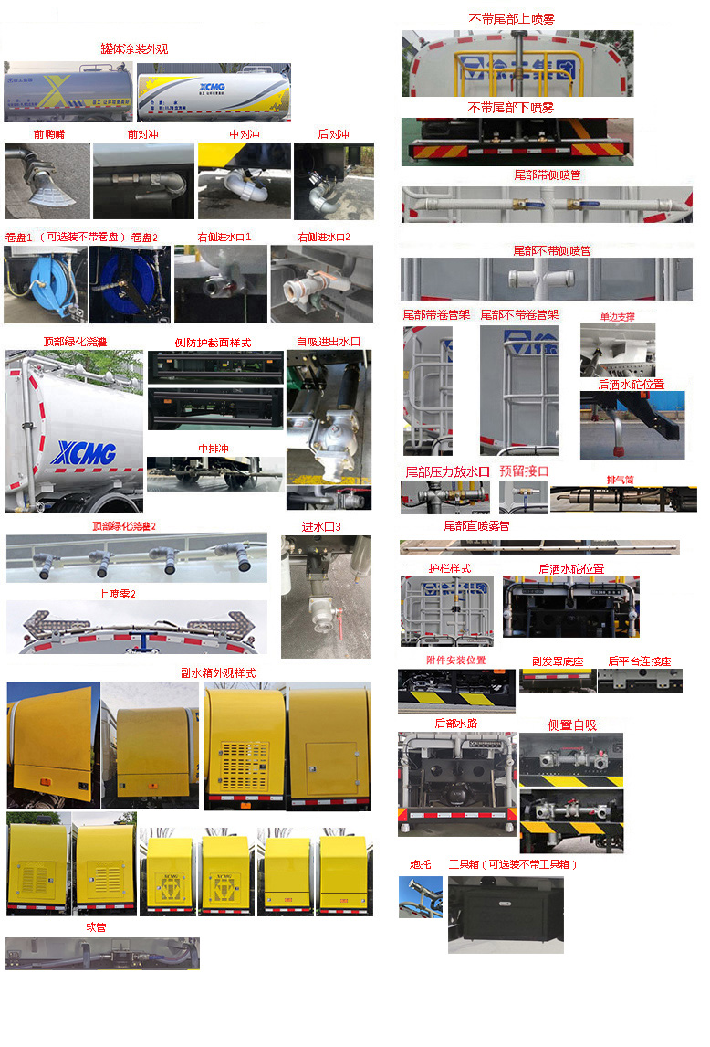 徐工牌DXA5182GQXD6护栏清洗车公告图片