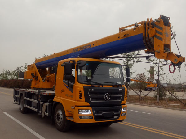 駿通牌JF5181JQZ12G汽車起重機(jī)公告圖片