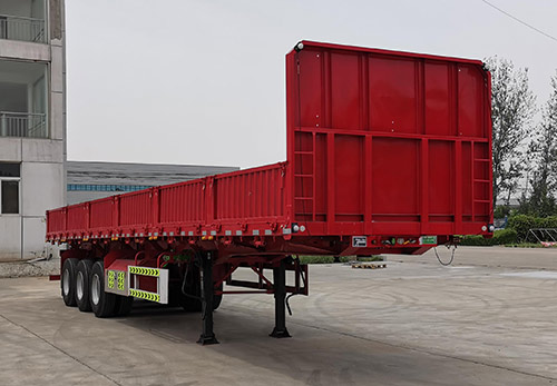 中企航天牌13米33.2吨3轴自卸半挂车(HTM9400Z)