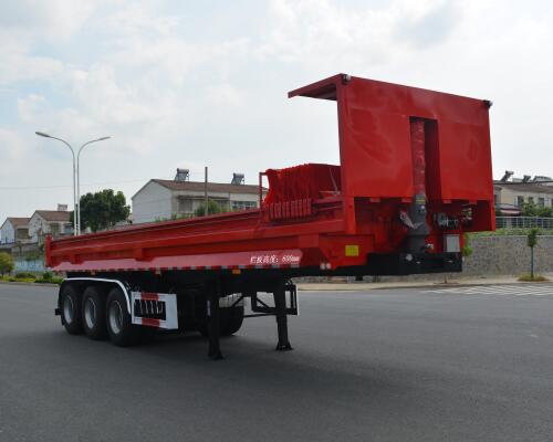 欧曼牌10.5米32.4吨3轴自卸半挂车(HFV9401ZZX)