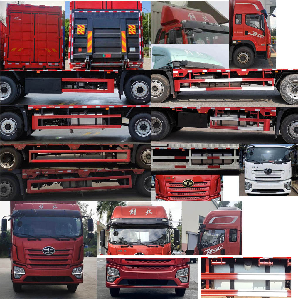 解放牌CA5180XYKP28K1L5E6A80翼開啟廂式車公告圖片