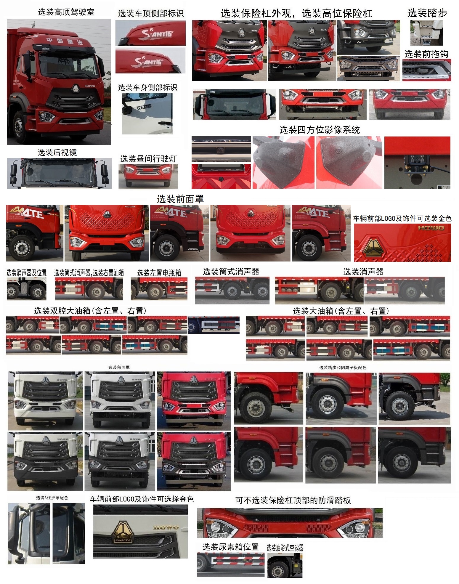 豪沃牌ZZ5317CCYV466JF1仓栅式运输车公告图片