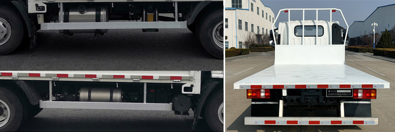 陜汽牌YTQ5041TPBKJ331平板運(yùn)輸車公告圖片