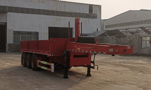 鲁犇牌10.5米34.2吨3轴自卸半挂车(TXL9403ZHX)