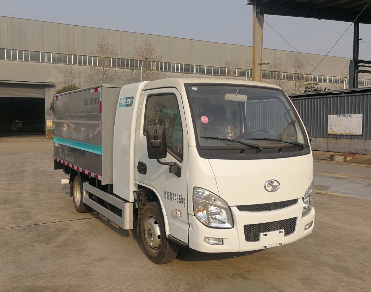 合加牌HJK5040XTYASHBEV純電動(dòng)密閉式桶裝垃圾車(chē)公告圖片