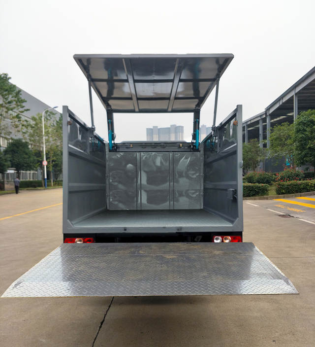 合加牌HJK5040XTYASHBEV純電動(dòng)密閉式桶裝垃圾車(chē)公告圖片
