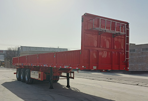 中企航天牌11.5米33.8吨3轴自卸半挂车(HTM9401Z)