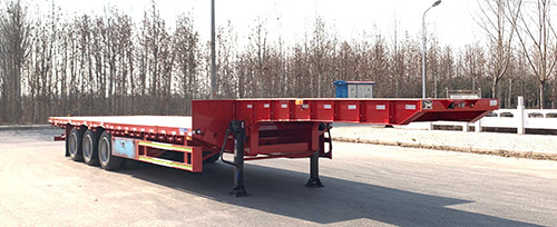 广达威牌13.8米33.8吨3轴低平板半挂车(LCX9400TDP)