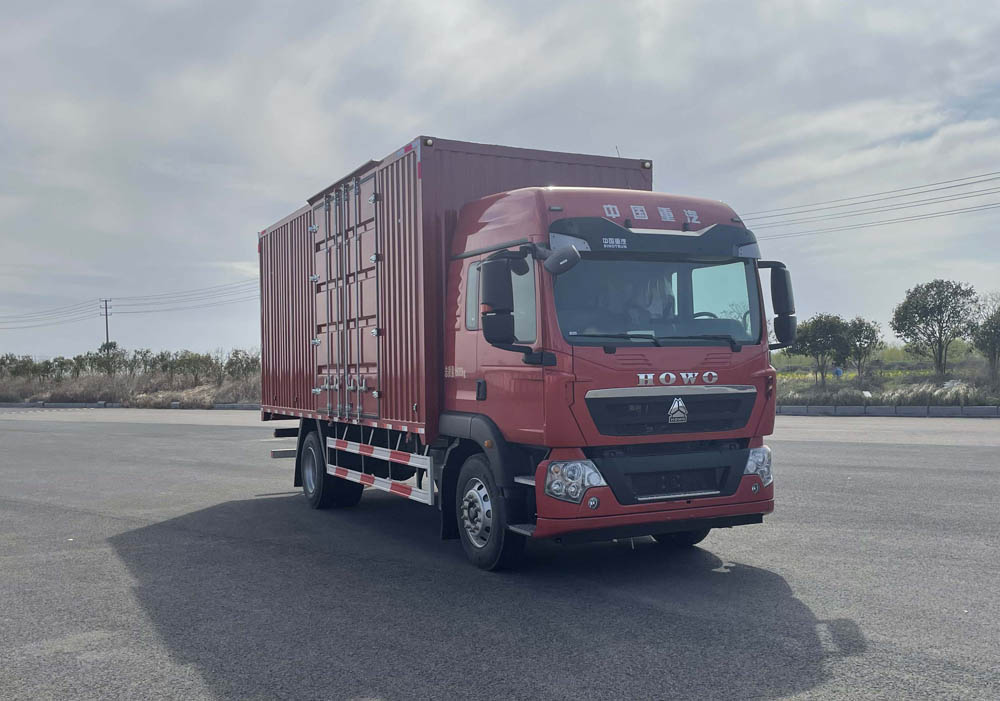 豪沃牌ZZ5167XXYH501GF1廂式運(yùn)輸車公告圖片