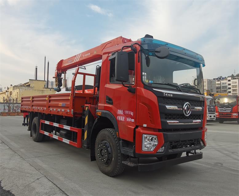 帕菲特牌PFT5184JSQD6A隨車起重運輸車公告圖片