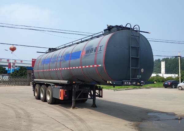 通華牌10.4米32吨3轴普通液体运输半挂车(WTY9400GPG36)