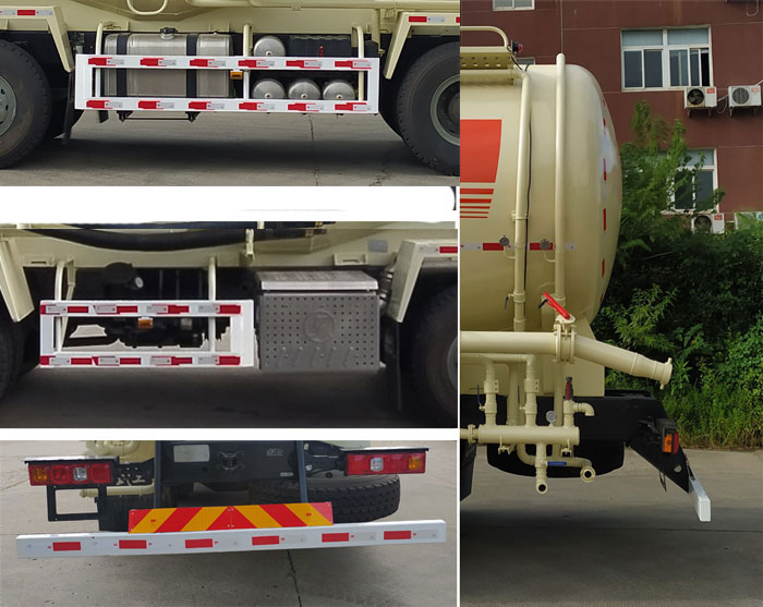 武工牌WGG5310GFLS6低密度粉粒物料运输车公告图片