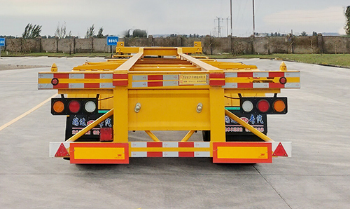 瑞郓牌14米30.5吨2轴集装箱运输半挂车(YRD9340TJZE)