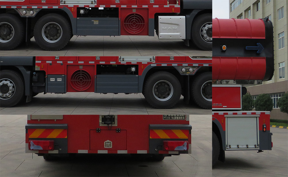 银河牌BX5250TXFPY218/M6排烟消防车公告图片