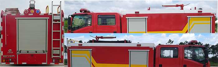 程力威牌CLW5100GXFPM35/QL泡沫消防车公告图片