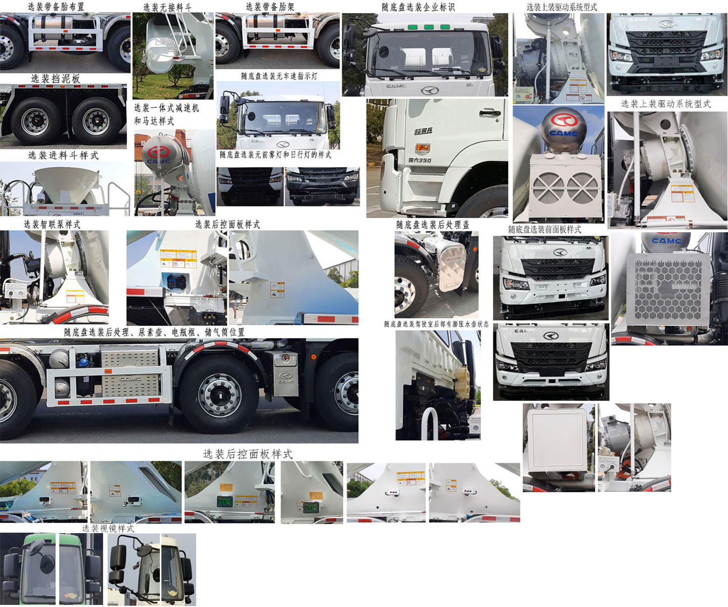 星馬牌AH5316GJB6L6混凝土攪拌運(yùn)輸車(chē)公告圖片