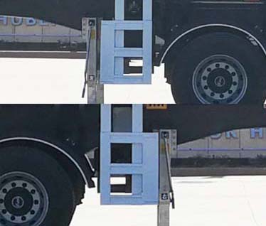 华威驰乐牌SGZ9402ZLS散装粮食运输半挂车公告图片