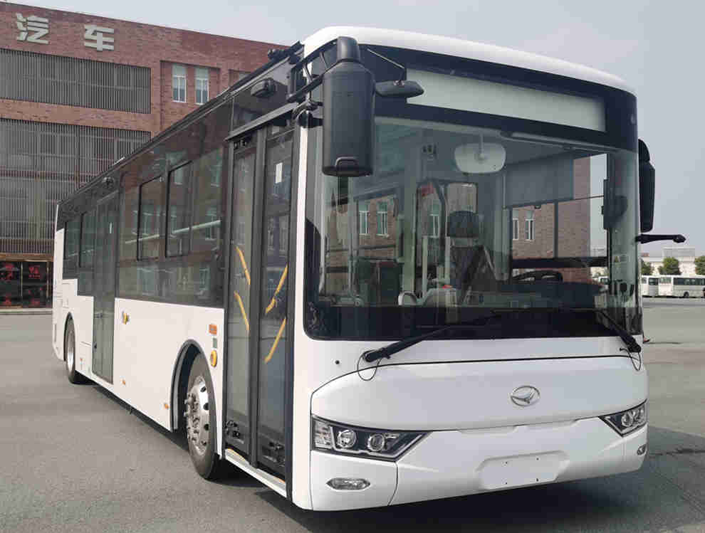 建康牌10.5米16-25座纯电动低入口城市客车(NJC6107GBEV3)