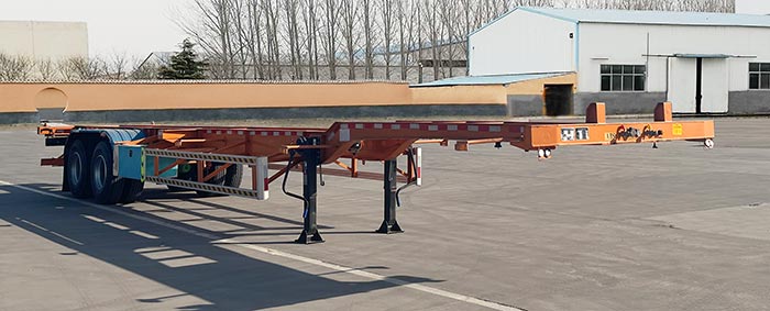 苏化牌14米30.8吨2轴集装箱运输半挂车(PHY9345TJZE)