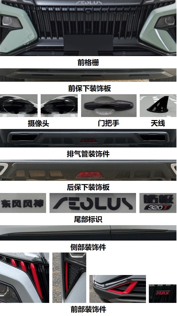 风神牌DFM6470M5D2多用途乘用车公告图片