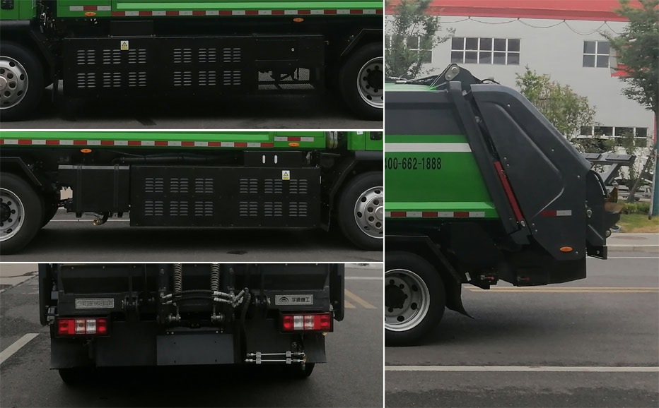 宇通牌YTZ5140ZYSD0BEV纯电动压缩式垃圾车公告图片