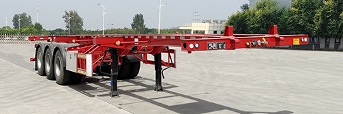 瑞郓牌11.5米35.4吨3轴集装箱运输半挂车(YRD9400TJZ30)