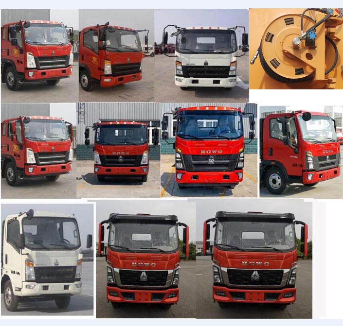 綠葉牌JYJ5127GQWF清洗吸污車公告圖片