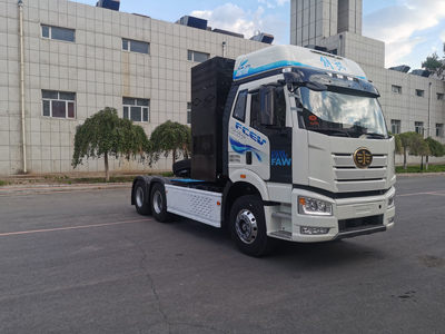 解放牌CA4250P66T1FCEVA1燃料电池半挂牵引车图片