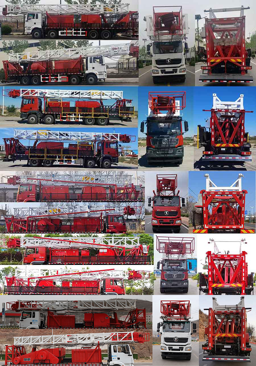 專致牌YZZ5370TXJSX6修井機(jī)公告圖片