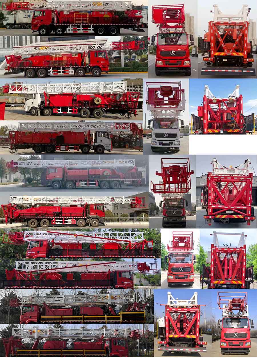 專致牌YZZ5370TXJSX6修井機(jī)公告圖片