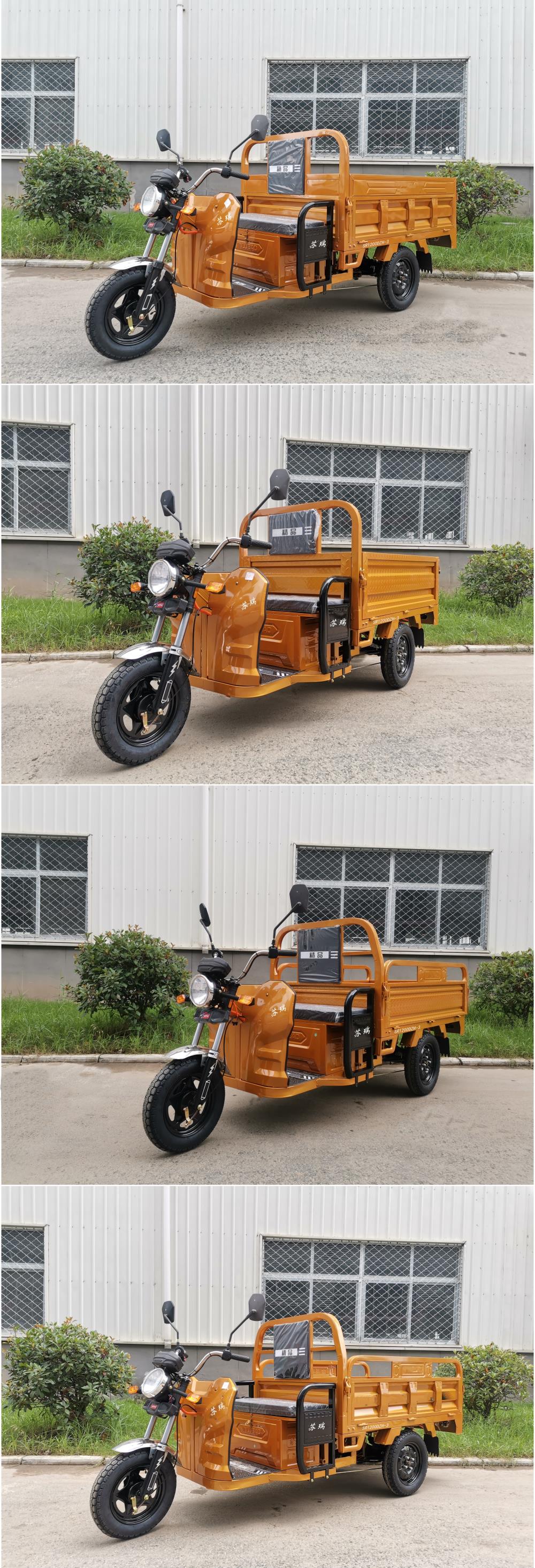 苏瑞牌SR1200DZH-3电动正三轮摩托车公告图片