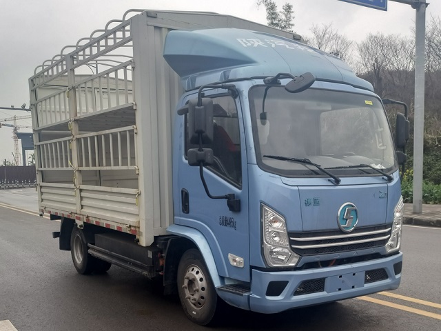 陜汽牌YTQ5042CCYJEEV3311純電動倉柵式運輸車公告圖片