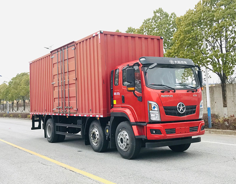 大運牌DYQ5243XXYD6CB廂式運輸車公告圖片