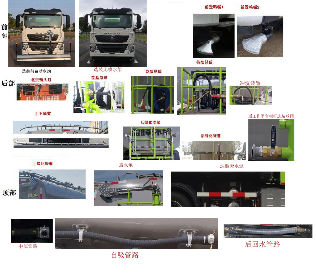 中聯(lián)牌ZBH5252GQXZZBEV純電動(dòng)清洗車(chē)公告圖片