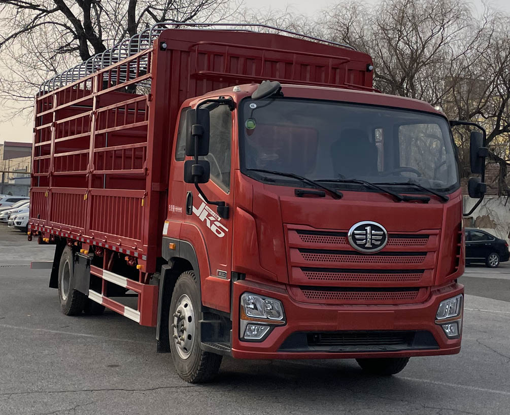 解放牌CA5180CCYP28K62L2E6A80倉柵式運輸車公告圖片
