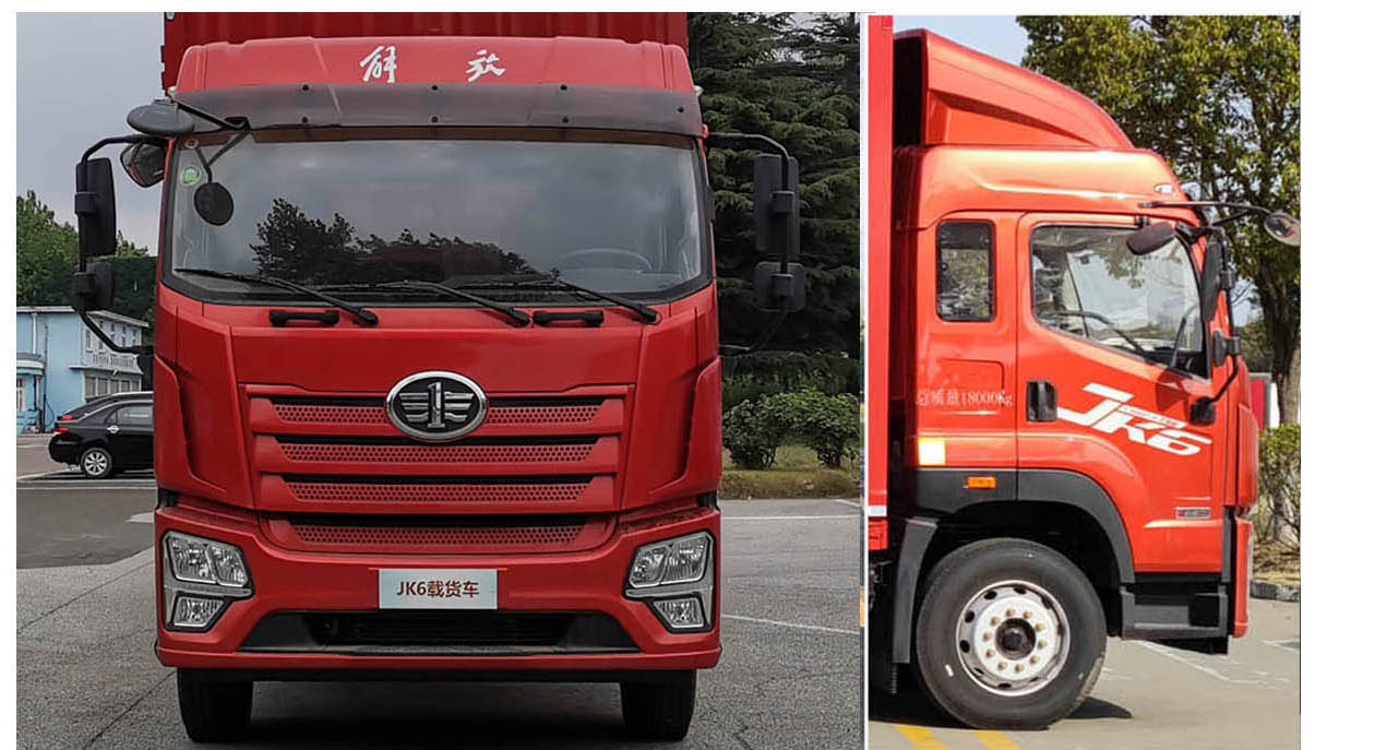 解放牌CA5180CCYP28K62L4E6A80仓栅式运输车公告图片