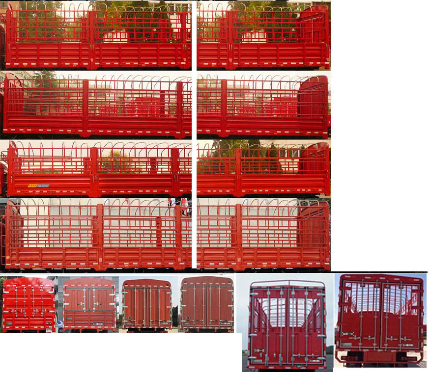 解放牌CA5180CCYP28K62L4E6A80仓栅式运输车公告图片