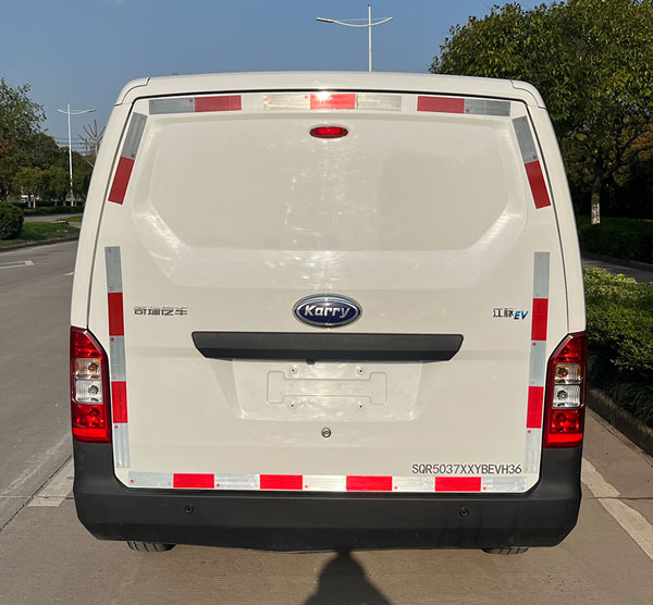 開瑞牌SQR5037XXYBEVH36純電動廂式運(yùn)輸車公告圖片