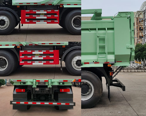 中聯(lián)重科牌ZLH5312ZLJBEVXG純電動(dòng)自卸式垃圾車公告圖片