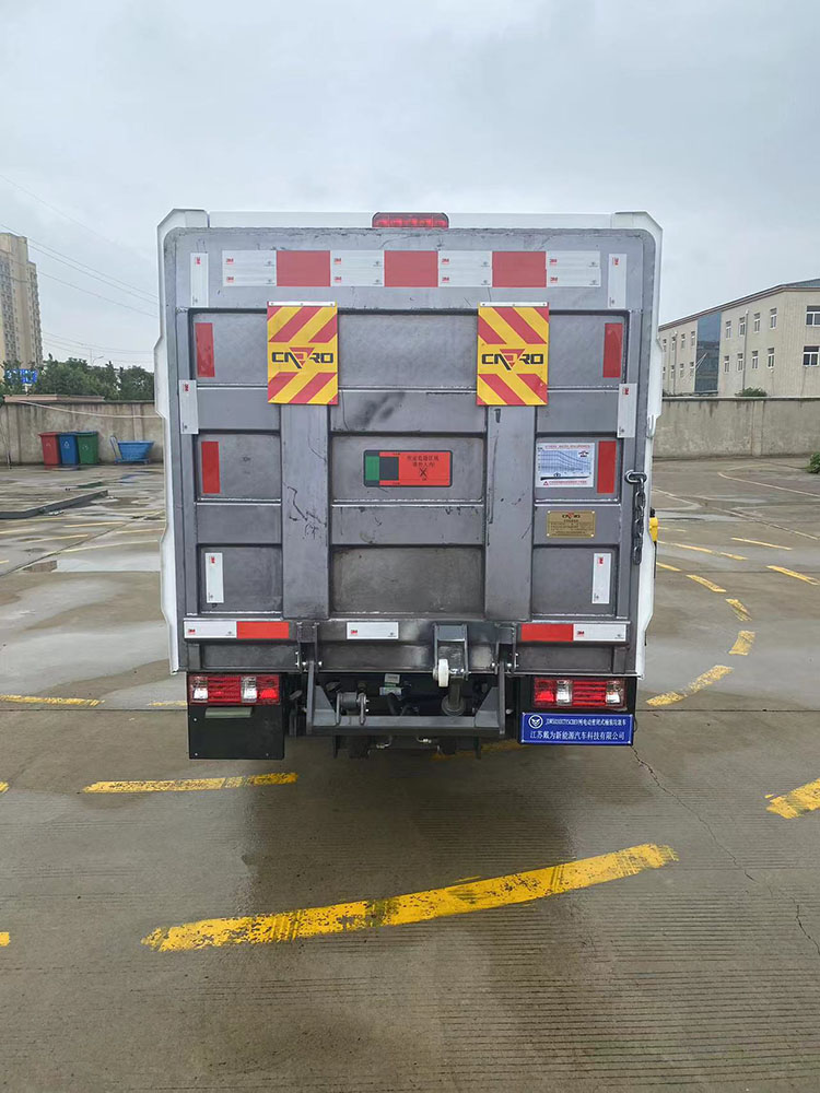 戴為牌JDW5030XTYSCBEV純電動密閉式桶裝垃圾車公告圖片