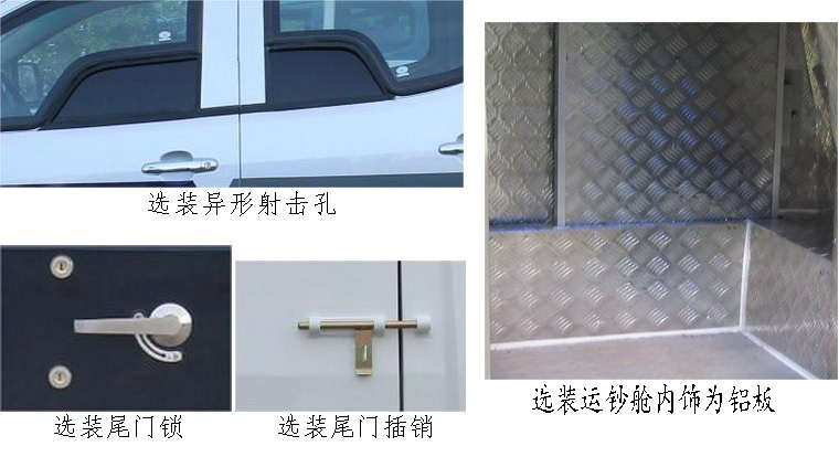 寶龍牌TBL5030XYC-AS1防彈運(yùn)鈔車公告圖片