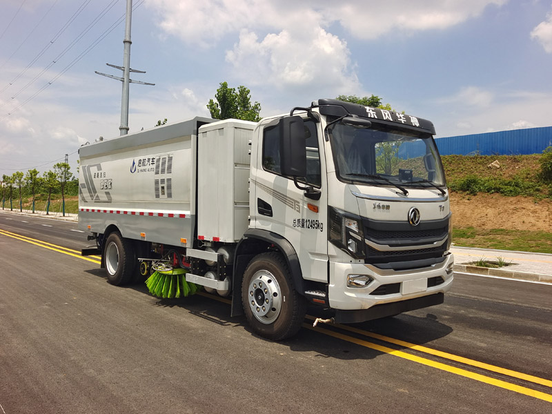 啟敬牌QHV5120TXSEQBEV純電動洗掃車公告圖片