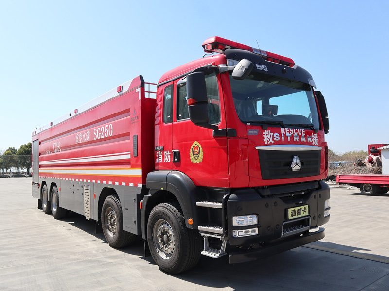 QHV5430GXFSG250/SD6型水罐消防车图片