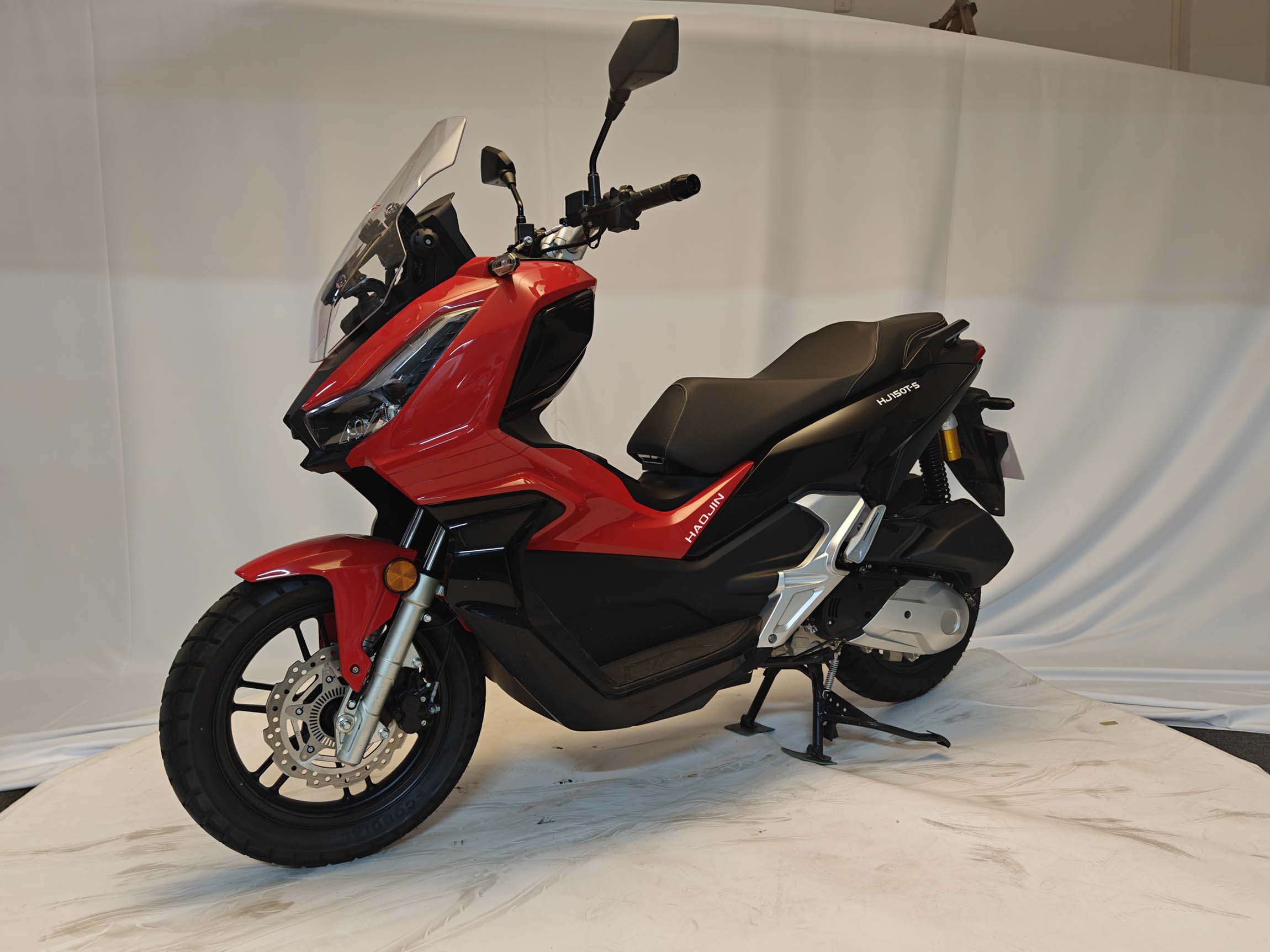 豪进牌HJ150T-5两轮摩托车公告图片