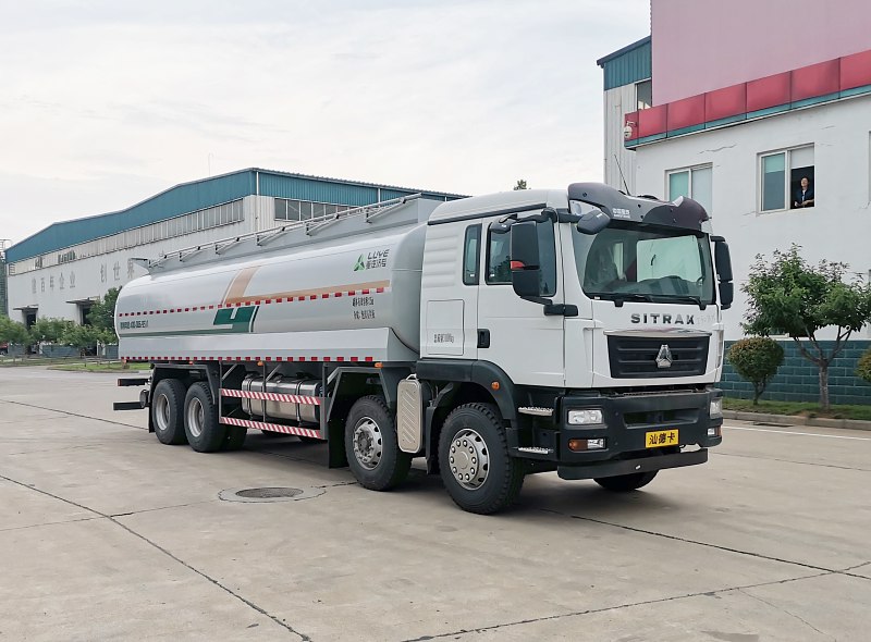 綠葉牌JYJ5316GPGF普通液體運輸車公告圖片